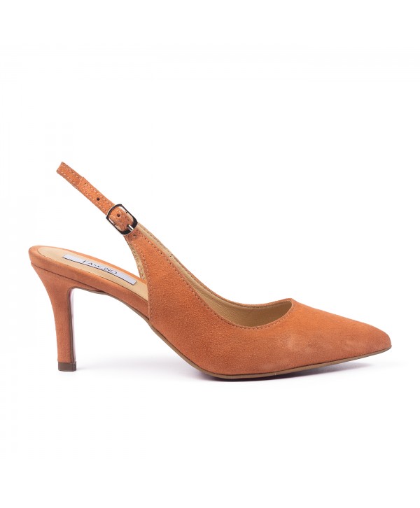 Pantofi tip sandala portocaliu 3012